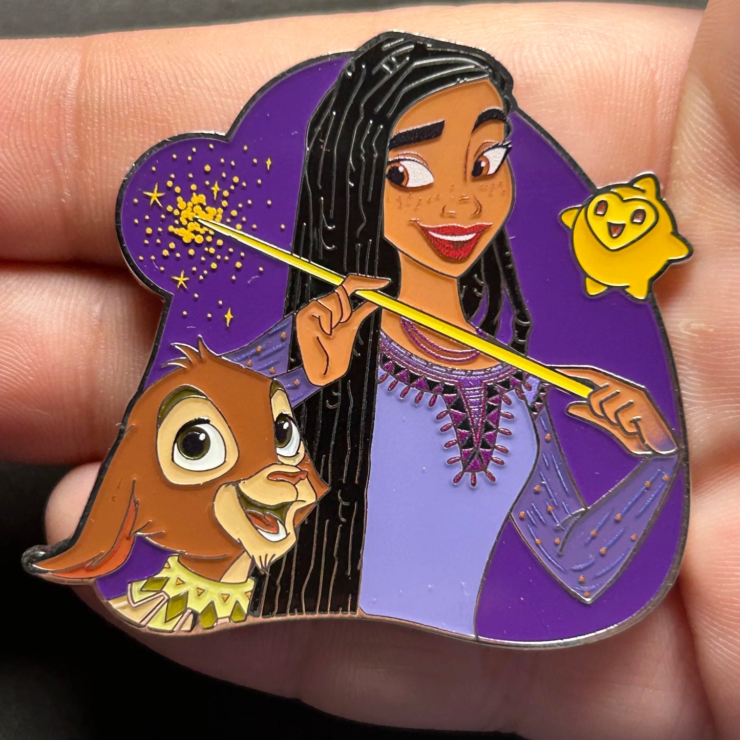2025 - Asha Valentino And Star - Wish - Disney Pin