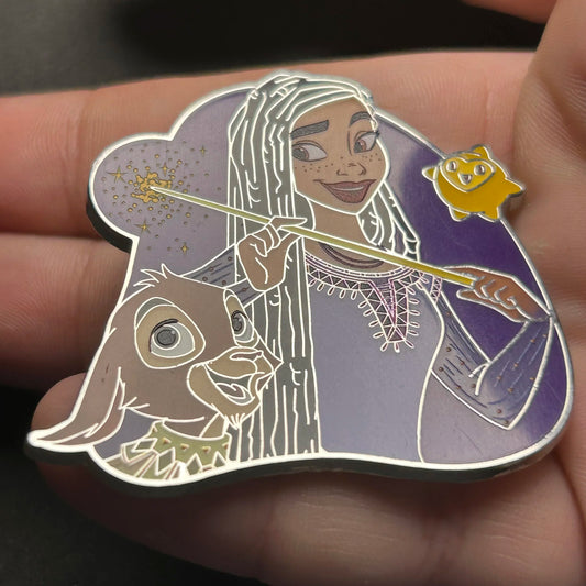 2025 - Asha Valentino And Star - Wish - Disney Pin