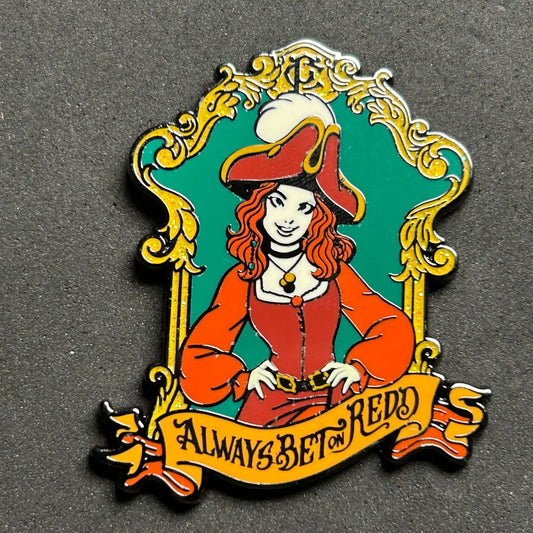 2025 - Always Bet On Redd - Pirates Of The Caribbean - Disney Pin