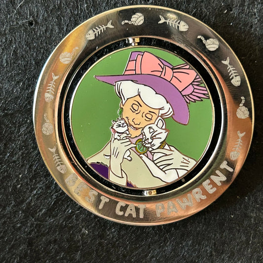 2024 - Aristocats - Flipper - Best Cat Pawrent - Disney Pin