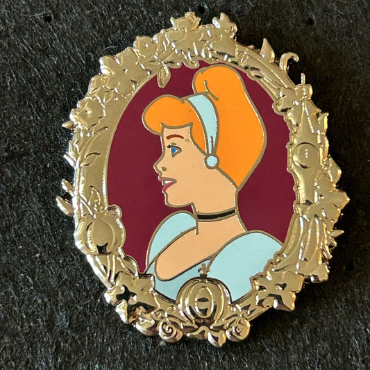 2024 - Cinderella - Princess - Side Profile - Portrait - Disney Pin