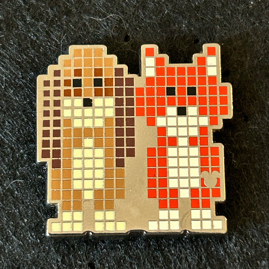 2019 - Todd and Copper - Pixel Series - Hidden Mickey Pin