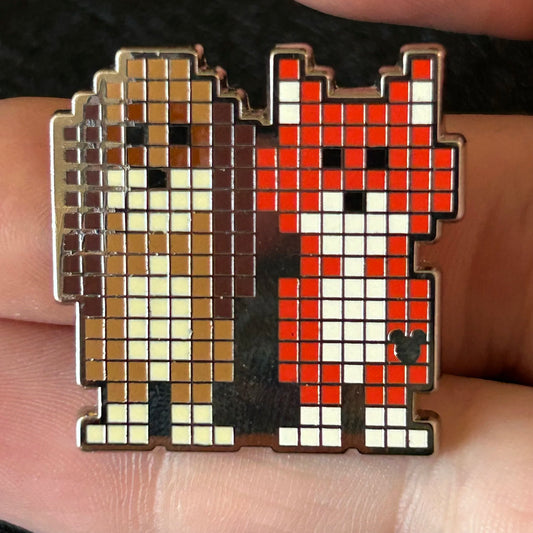 2019 - Todd and Copper - Pixel Series - Hidden Mickey Pin