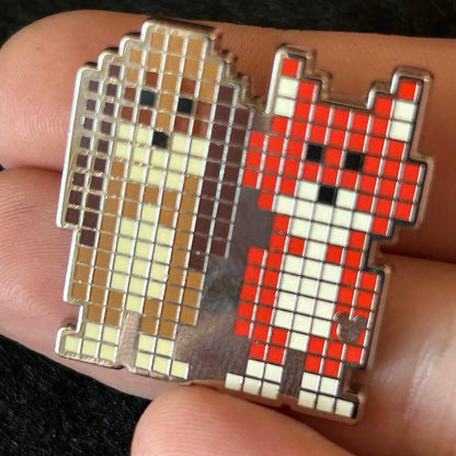 2019 - Todd and Copper - Pixel Series - Hidden Mickey Pin