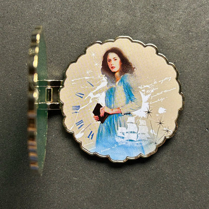2017 - Carina - Master Star Reader - Pirates Of The Caribbean - Hinge - Disney Pin  ** This Pins UV/ Screen Printing Is Beginning To Chip