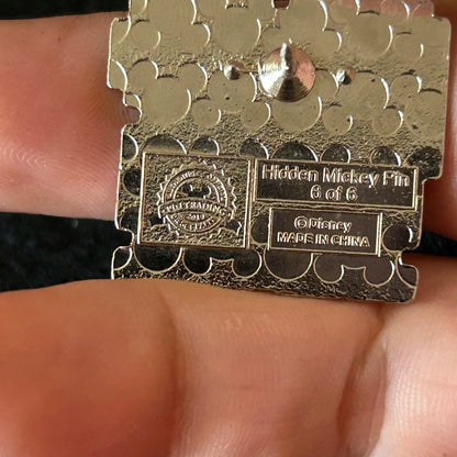 2019 - Todd and Copper - Pixel Series - Hidden Mickey Pin