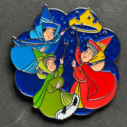 2025 - Flora Fauna And Merryweather - Sleeping Beauty - Disney Pin