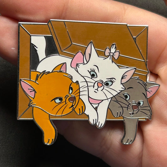 2025 - Berlioz - Marie - Toulouse - Aristocats - Disney Pin
