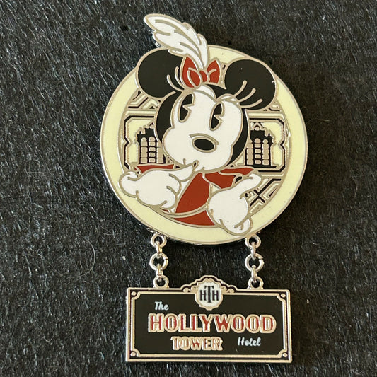 2024 - Minnie Mouse - Hollywood Tower Of Terror - Bell Hop - Disney Pin
