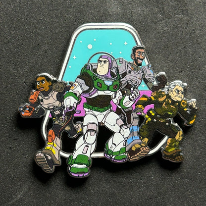 2022 - Lightyear Ensemble - Pixar - Disney Pin