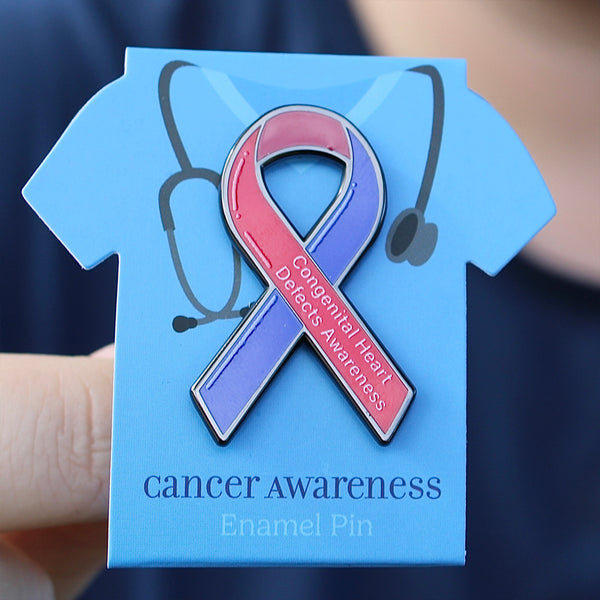 Congenital Heart Defects Awareness Ribbon Pin