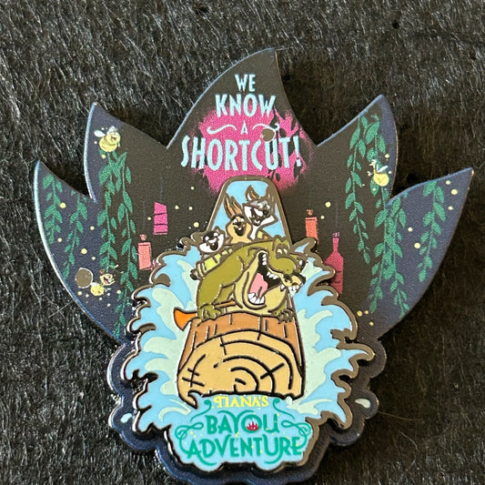 2024 - Louis, and Critters - Tiana’s Bayou Adventure - Disney Pin