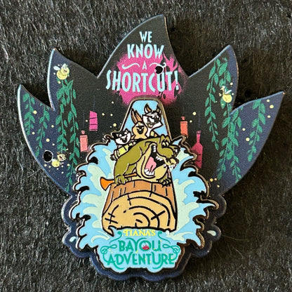2024 - Louis, and Critters - Tiana’s Bayou Adventure - Disney Pin