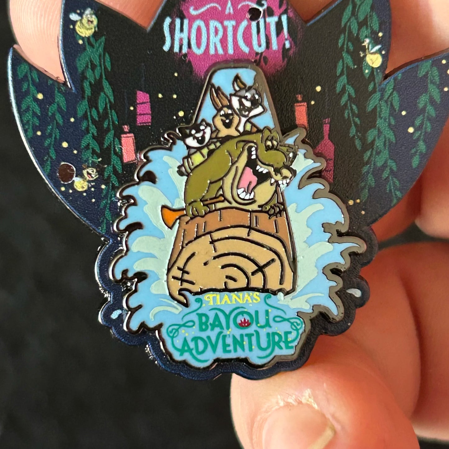2024 - Louis, and Critters - Tiana’s Bayou Adventure - Disney Pin