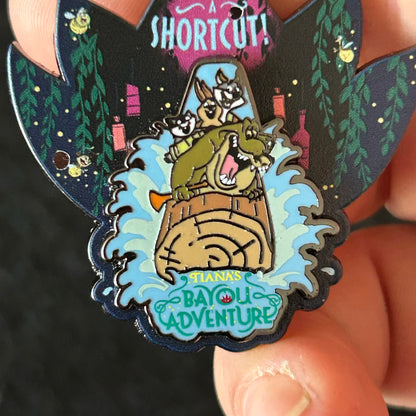2024 - Louis, and Critters - Tiana’s Bayou Adventure - Disney Pin