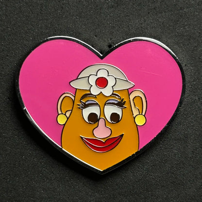 Loungefly - Mrs Potato Head - Pink Heart - Toy Story - Mystery Series - Disney Pin