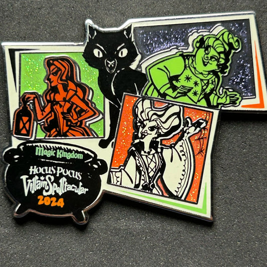 2024 - Hocus Pocus - Villain Spectacular - Halloween Party - LR - Disney Pin