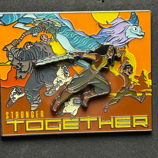 2020 - Raya the Last Dragon - Stronger Together - LR - Disney Pin on Pin