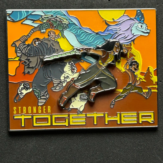 2020 - Raya the Last Dragon - Stronger Together - LR - Disney Pin on Pin
