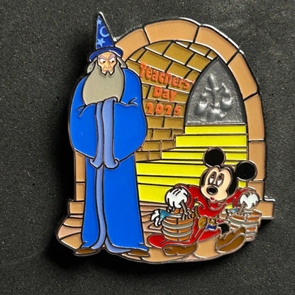 2025 - Sorcerer Mickey - Teachers Day - LR - Disney Pin