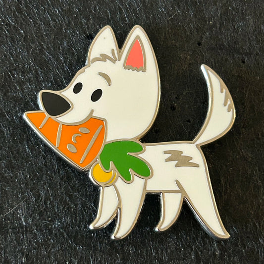2020 - Bolt - Pixar - Dog - Holding Carrot - Disney Pin