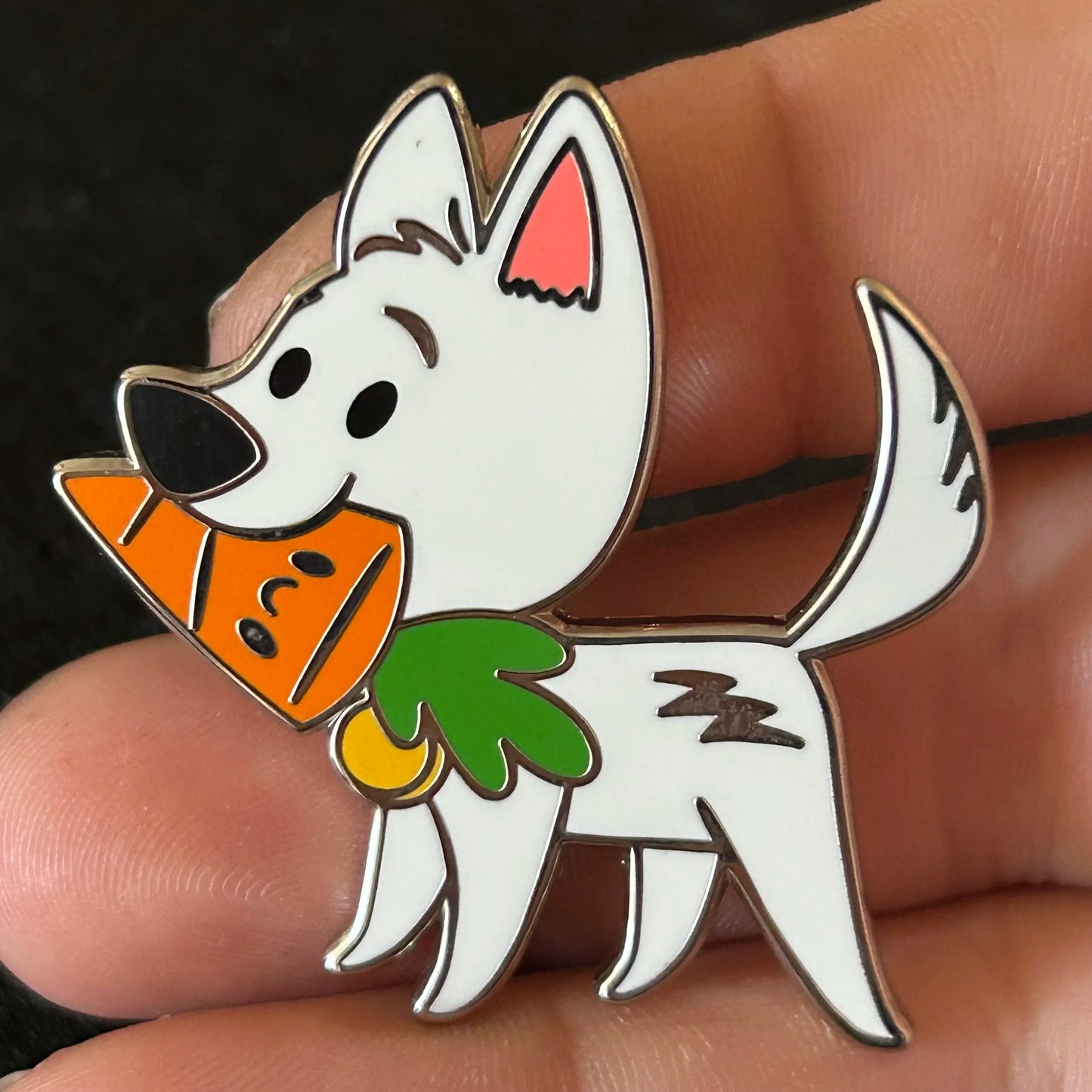 2020 - Bolt - Pixar - Dog - Holding Carrot - Disney Pin