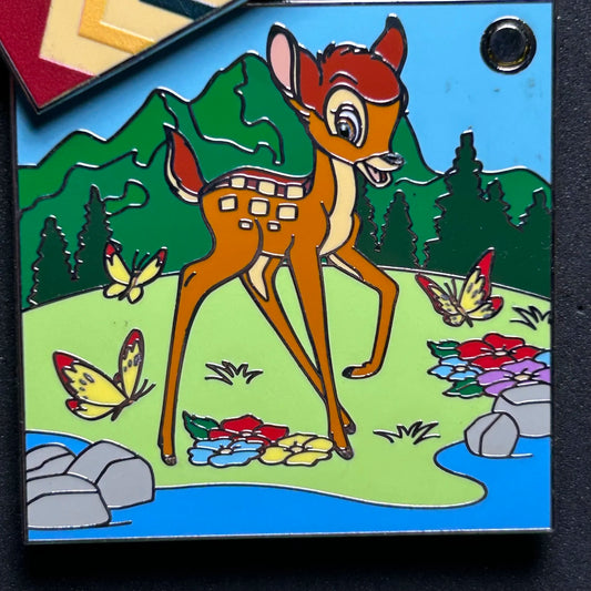 2024 - Bambi - Fort Wilderness - Flip Open - LE 2,000 - Christmas Series - Disney Pin