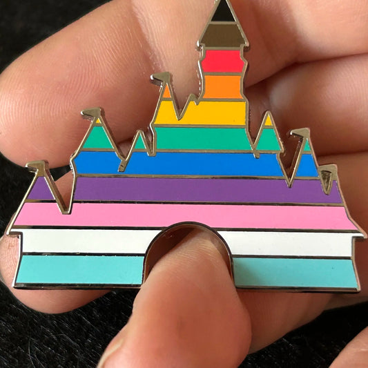 2023 - Pride Castle - LGBTQ+ - Rainbow- Disney Pin