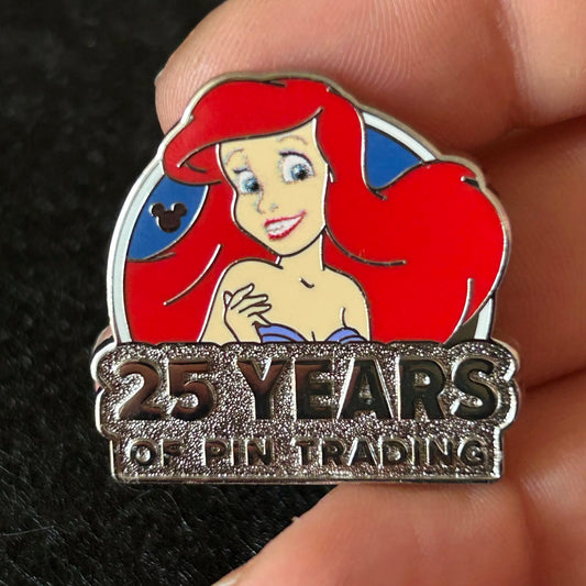 2025 - Ariel - Little Mermaid - 25 Years of Pin Trading - Hidden Disney Pin