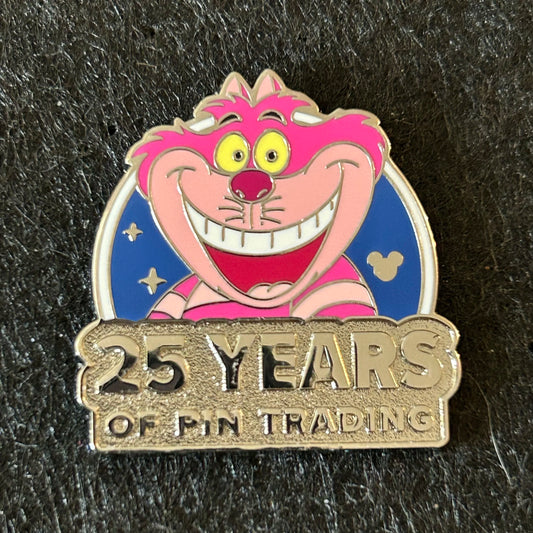 2025 - Cheshire Cat - 25 Years of Pin Trading - Hidden Disney Pin