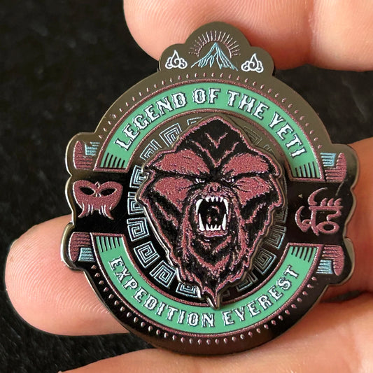 2022 - Yeti - Expedition Everest - DAK - Disney Pin on Pin