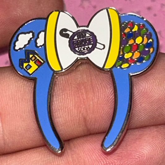 Up Mickey Ears Headband Fantasy Pin