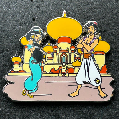 2024 - Jasmine and Aladdin - Booster Series - Disney Pin
