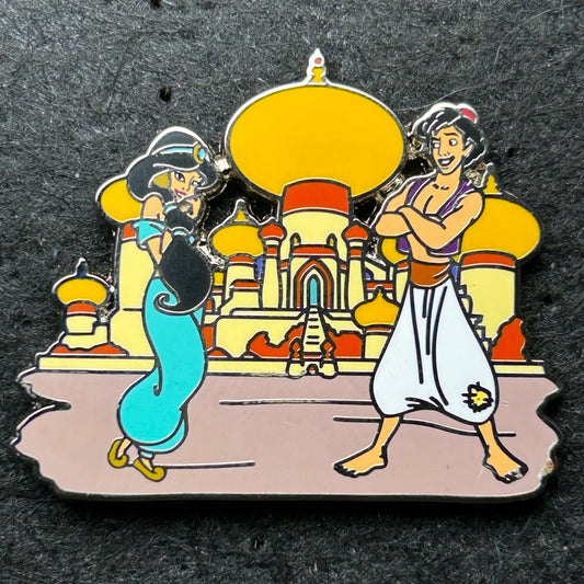 2024 - Jasmine and Aladdin - Booster Series - Disney Pin