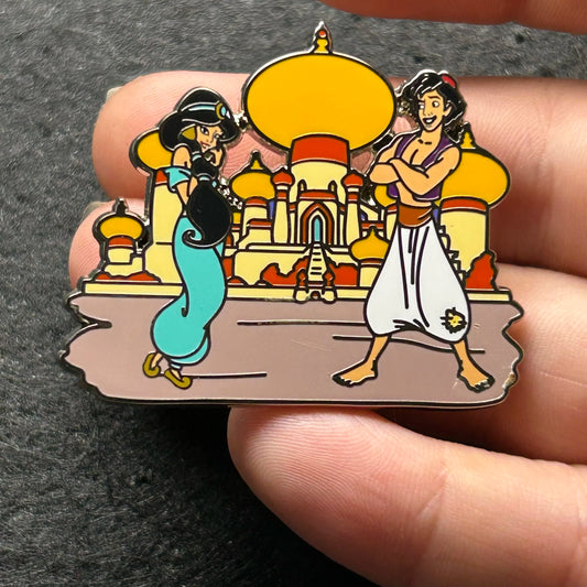 2024 - Jasmine and Aladdin - Booster Series - Disney Pin