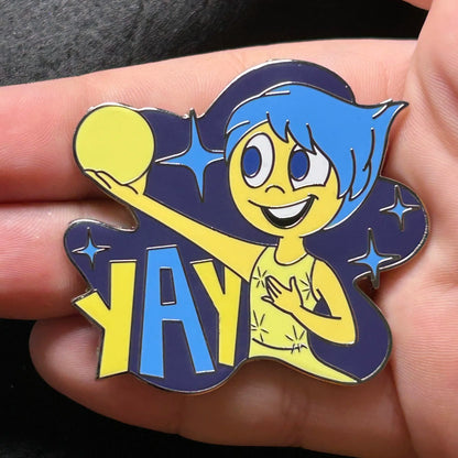 2025 - Joy - YAY! - Inside Out - Disney Pin