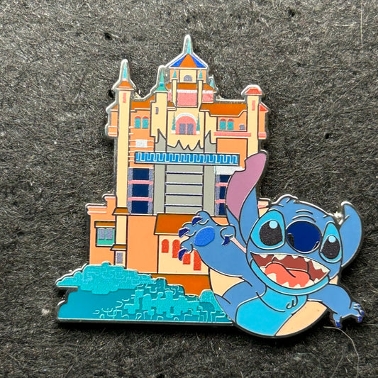 2025 - Stitch - Tower of Terror - Hollywood Studios - Starter Pin