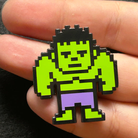 2024 - Pixel Hulk - Marvel - Pixel Lanyard Set - Disney Pin