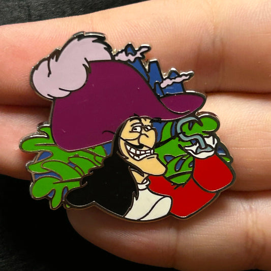 2021 - Captain Hook Portrait - Peter Pan - Disney Pin