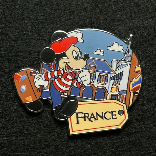 2024 - Mickey Mouse in France - EPCOT World Showcase - France - Disney Pin