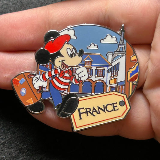 2024 - Mickey Mouse in France - EPCOT World Showcase - France - Disney Pin