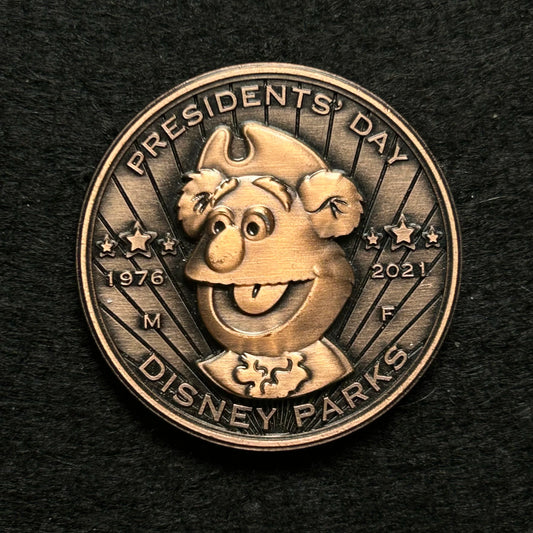 2021 - LE 3,000 - Fozzie Bear President’s Day - Muppets - Disney Pin
