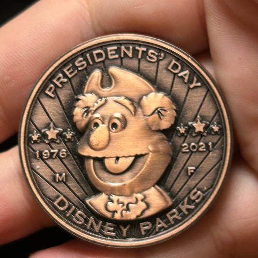 2021 - LE 3,000 - Fozzie Bear President’s Day - Muppets - Disney Pin
