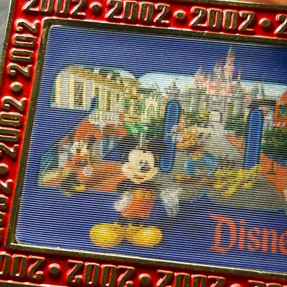 2002 - Mickey, Minnie, Donald, Daisy, Goofy, and Pluto - DLR - LE 2002 - Lenticular - Disney Pin