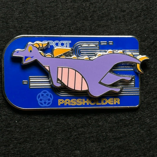 2025 - LR - Figment - EPCOT - Annual Passholder - SLIDING - Disney Pin