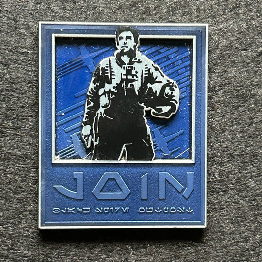 2019 - Po Damaran - JOIN - Poster - Star Wars Galaxy’s Edge - Disney Pin