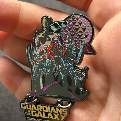 2025 - Guardians of the Galaxy Cosmic Rewind - Dangle - EPCOT - Disney Pin