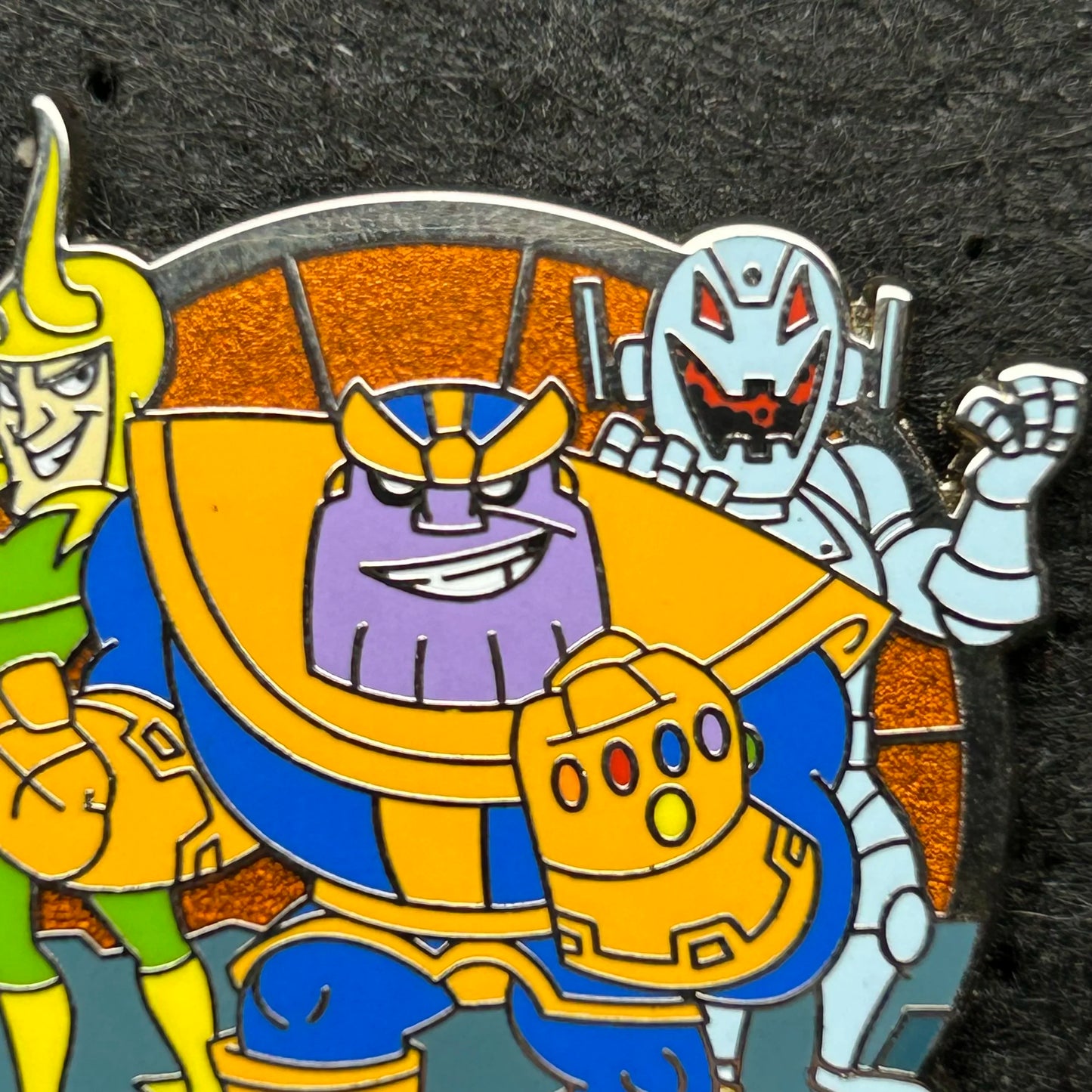 2024 - Thanos, Loki and Ultron - Marvel - Avengers - Cluster - Disney Pin