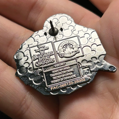 2025 - Jack Skellington Holding Spider Snowflake - NBC - Booster Set - Disney Pin