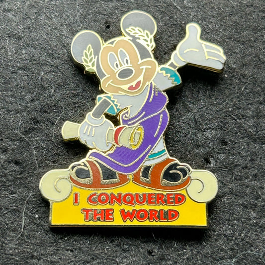 2002 - Mickey Mouse - I conquered the World - Magic Kingdom - WDW- Disney Pin